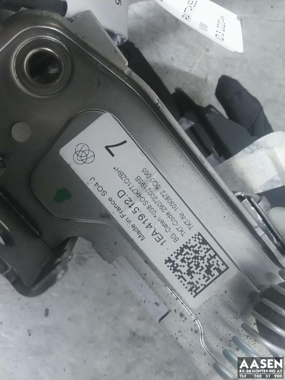 Rattaksel til VW ID.3 2020-->> (1EA 419 512 D|1EA 419 512 G|)