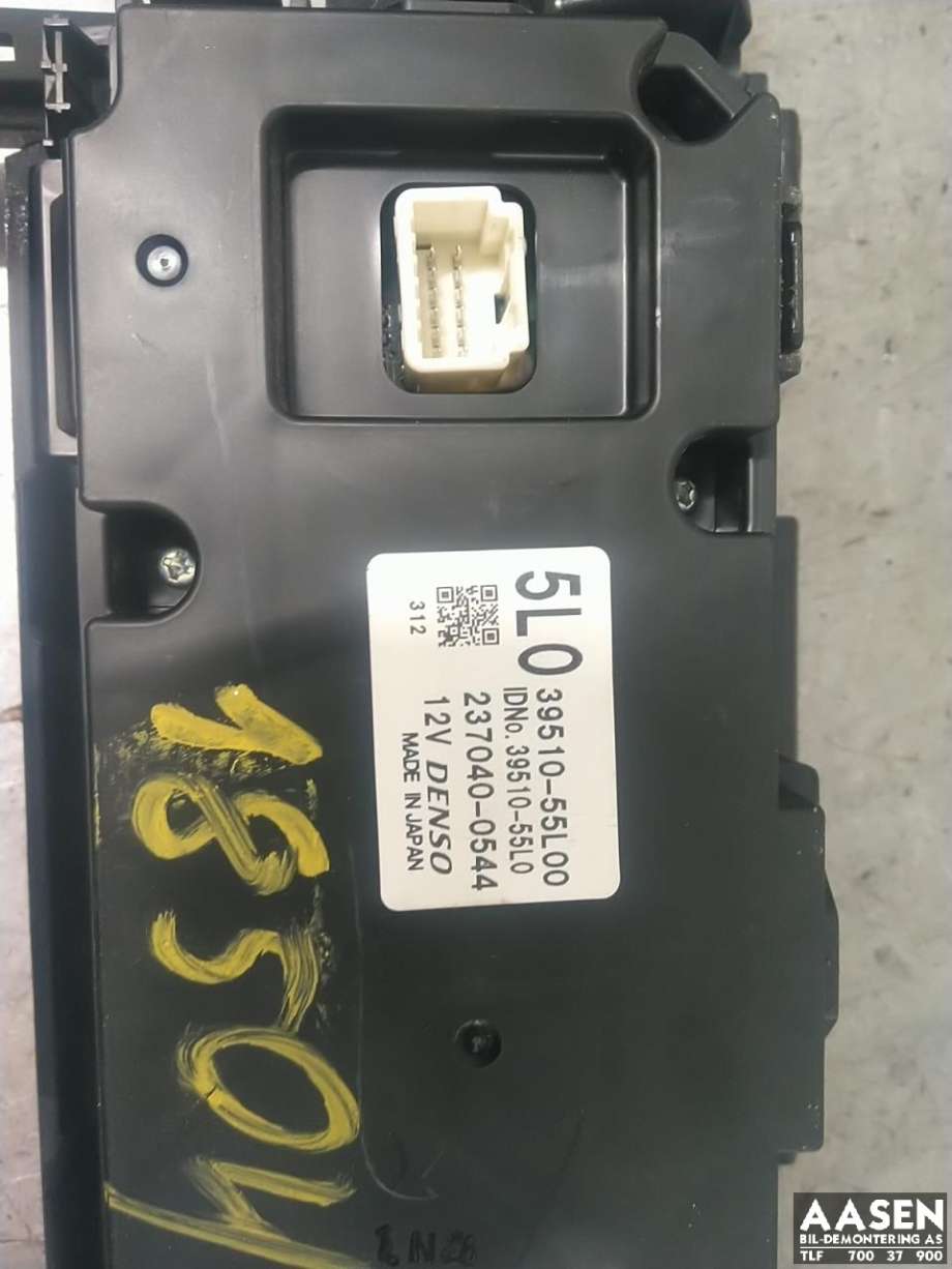 Varmeapparat betjening til Suzuki SX4 2009-2013 (Type I, Fase 2)  