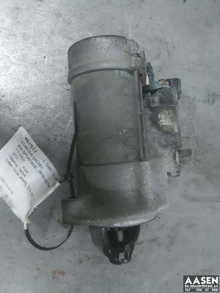 Starter diesel til Kia Sportage 2010-2016 (Type III) (36100 2A800|36100 2A830|)