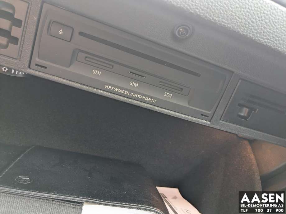 Bilstereo til VW Golf VII, 2017-2020 (Fase 2)  (5NA 035 022)