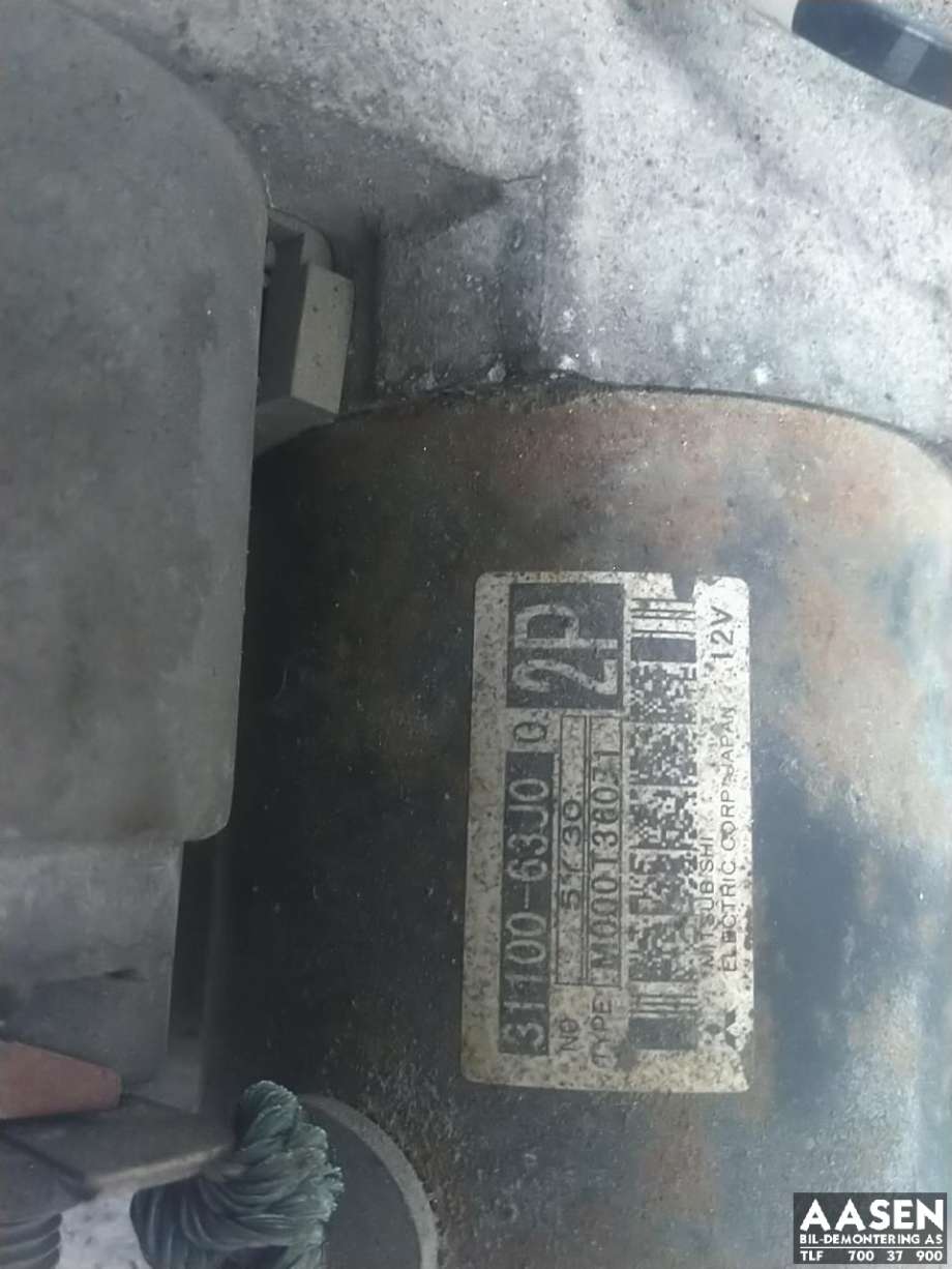 Starter til Suzuki Swift 2005-2010