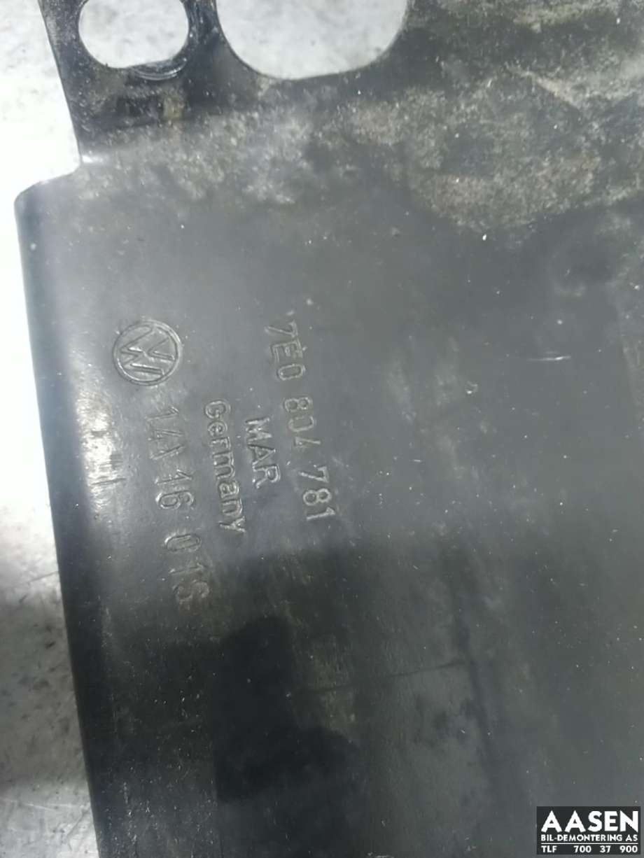 Batterikasse/feste til VW Transporter / Caravelle 2015-2019 (T6) (T6) (7E0 804 781|)