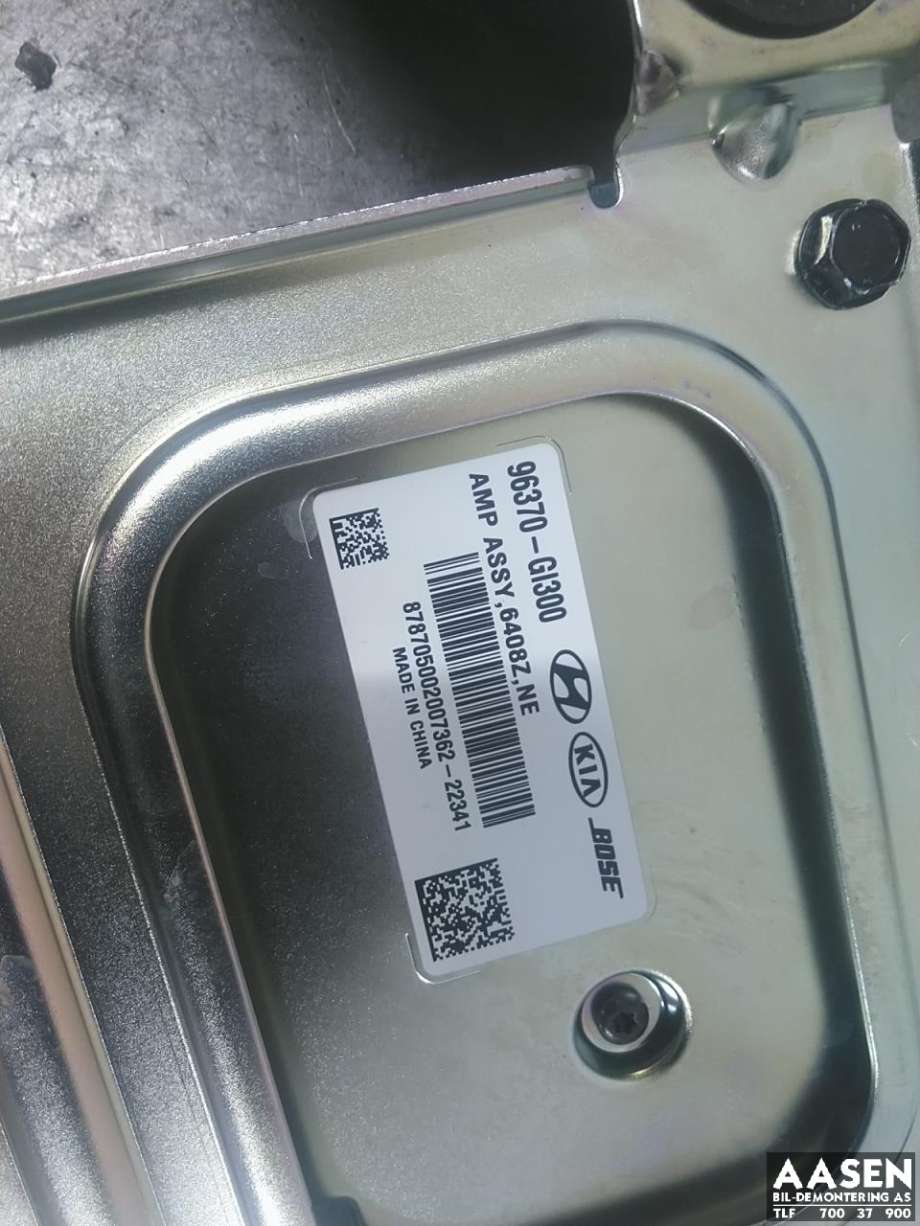 Bilstereo forsterker til Hyundai Ioniq 5 2021-->> (BOSE|96370GI300|)