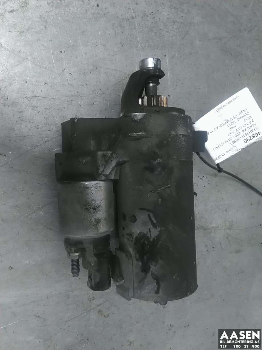 Starter diesel til Audi A4, 2007-2014 (Type IV) (B8) (B8) (03L 911 021 E)