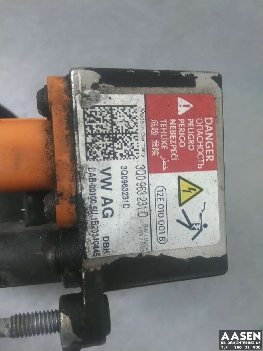 Varmeapparat PTC-heater til VW Golf VII 2017-2020 (Fase 2)  (3Q0 819 013 D|3Q0 819 013 K|)