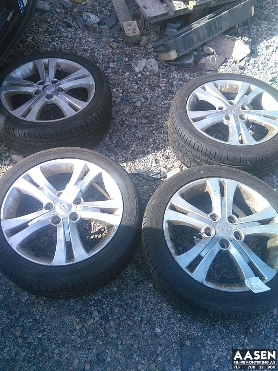 Hjulsett aluminium sommer til Hyundai i30 2007-2012 (Type I)