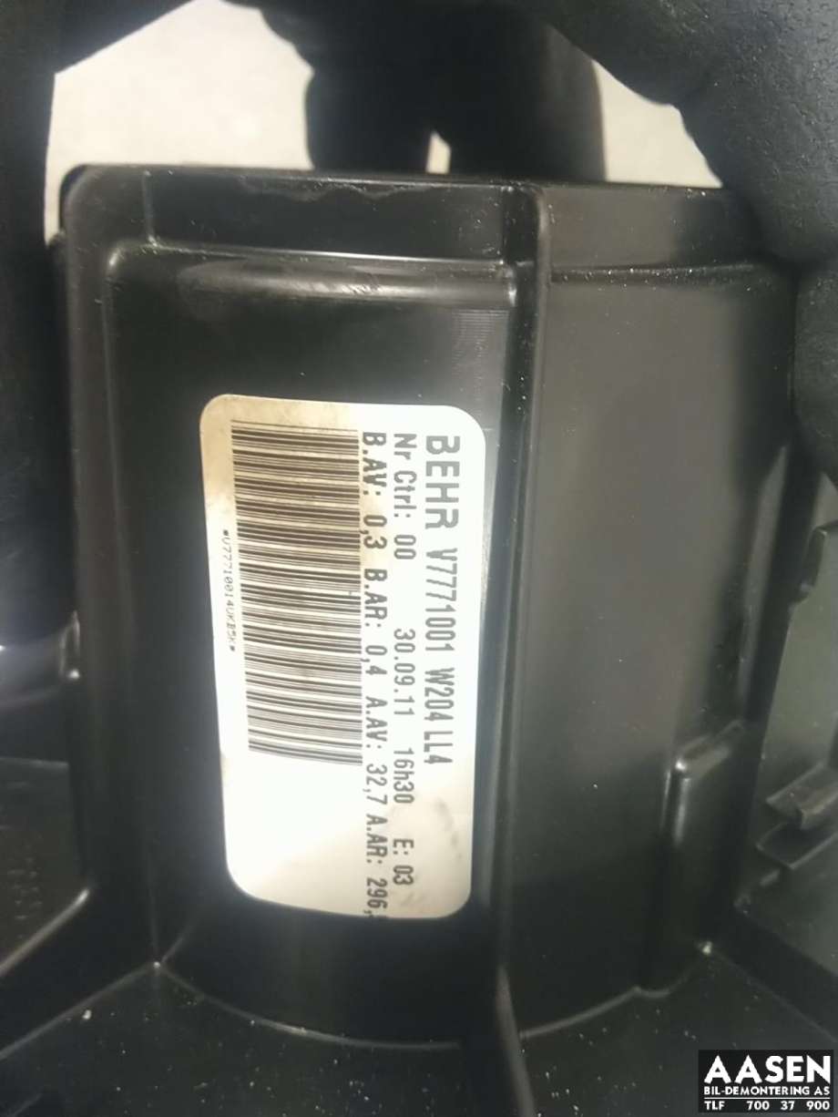 Varmeapparat motor til Mercedes E-Klasse 2009-2013 (Fase 1) (W212) (W212) 
