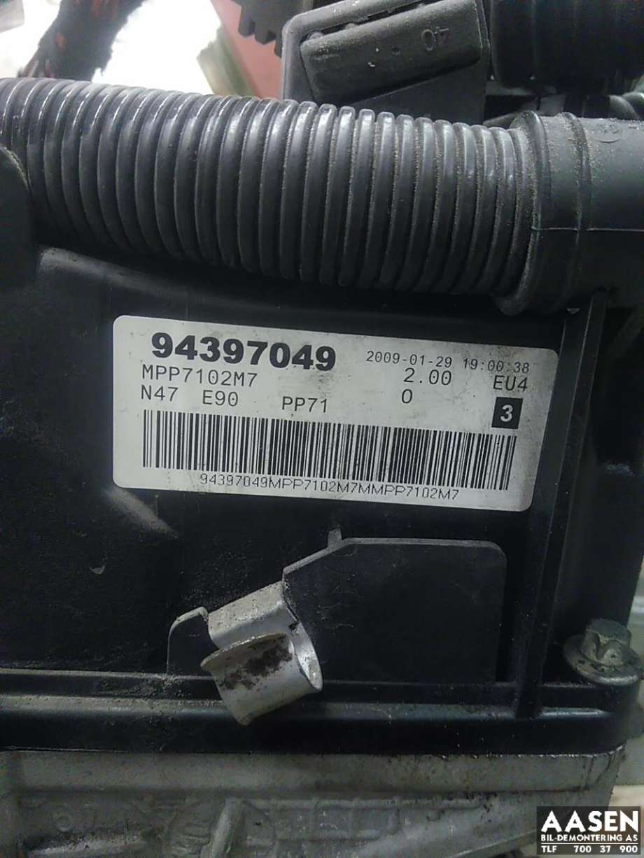 Motor diesel til BMW 3-Serie 2005-2011 (E90/E91/E92/E93) (E90/E91/E92/E93) (N47D20C|11 00 2 152 163|)