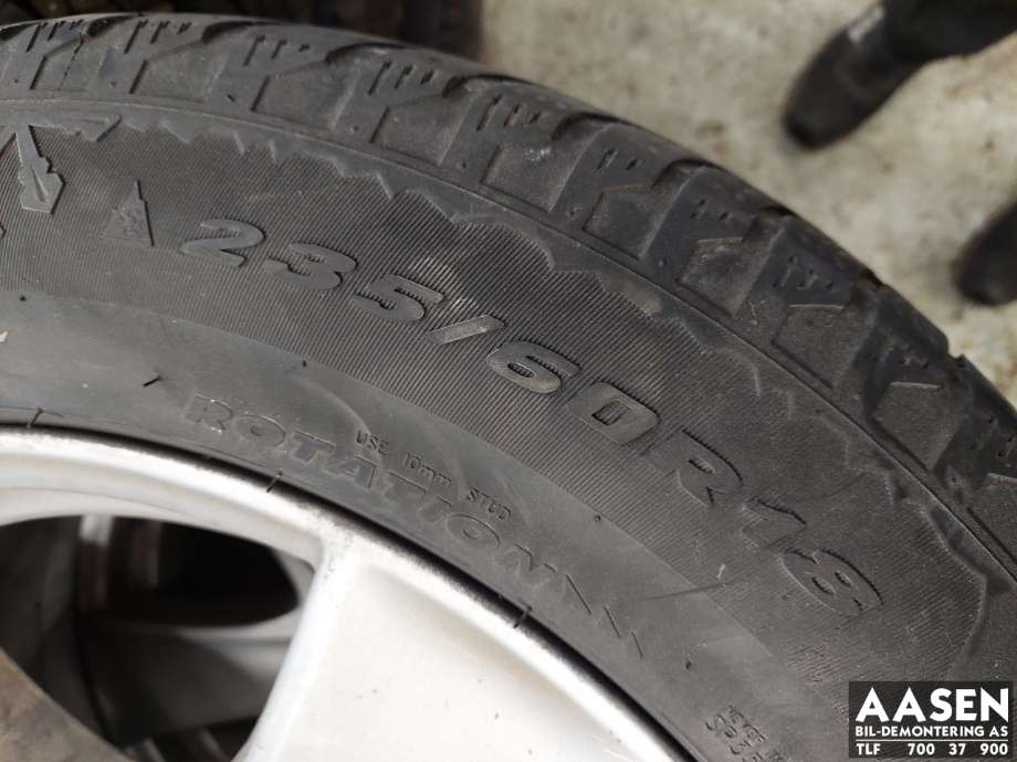 Hjulsett aluminium vinter til BMW X5 2007-2013 (E70) (E70) 