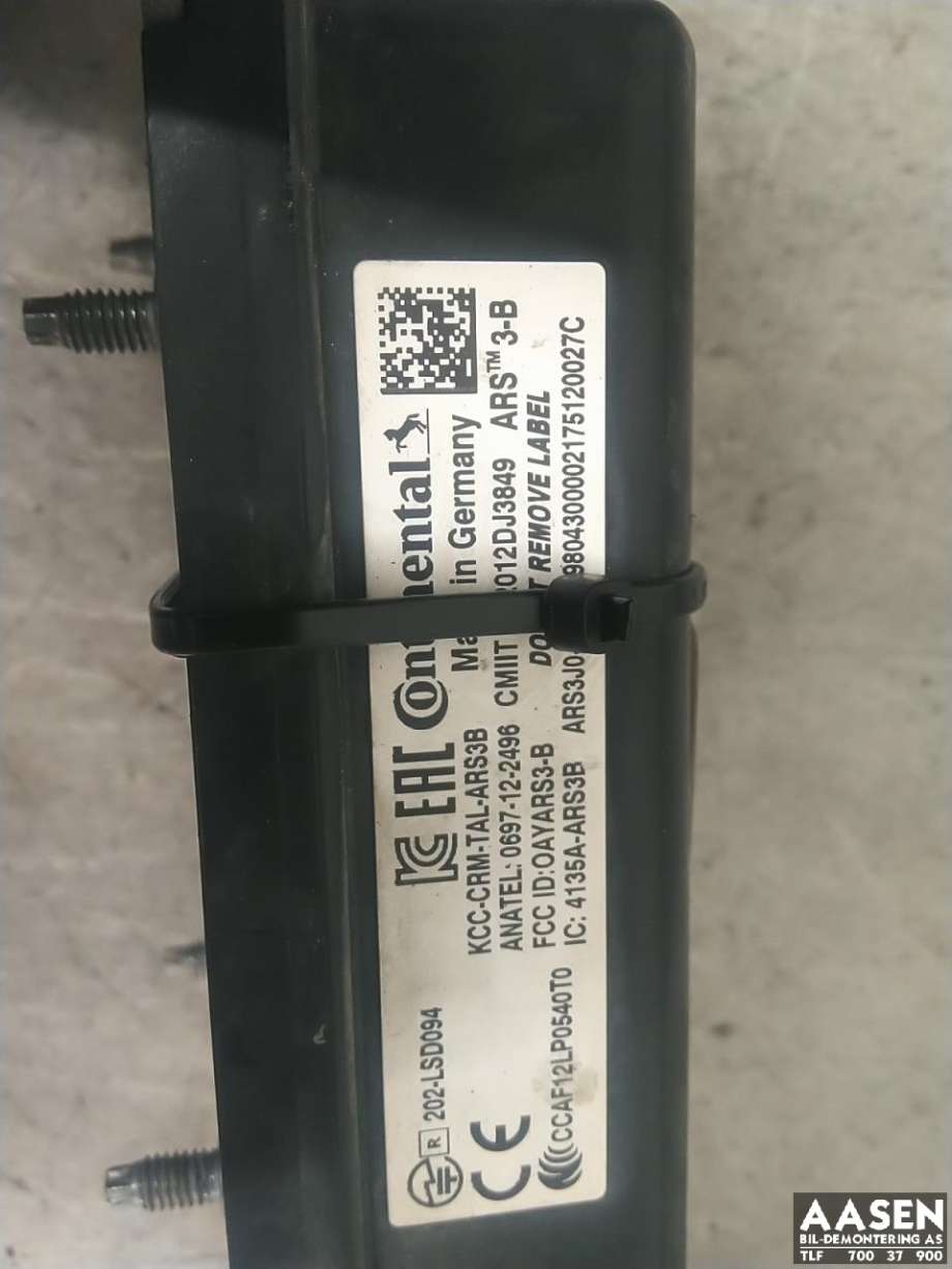 Sensor radar til Mitsubishi Outlander 2015-->> (Type III, Fase 2) (8638A114|)