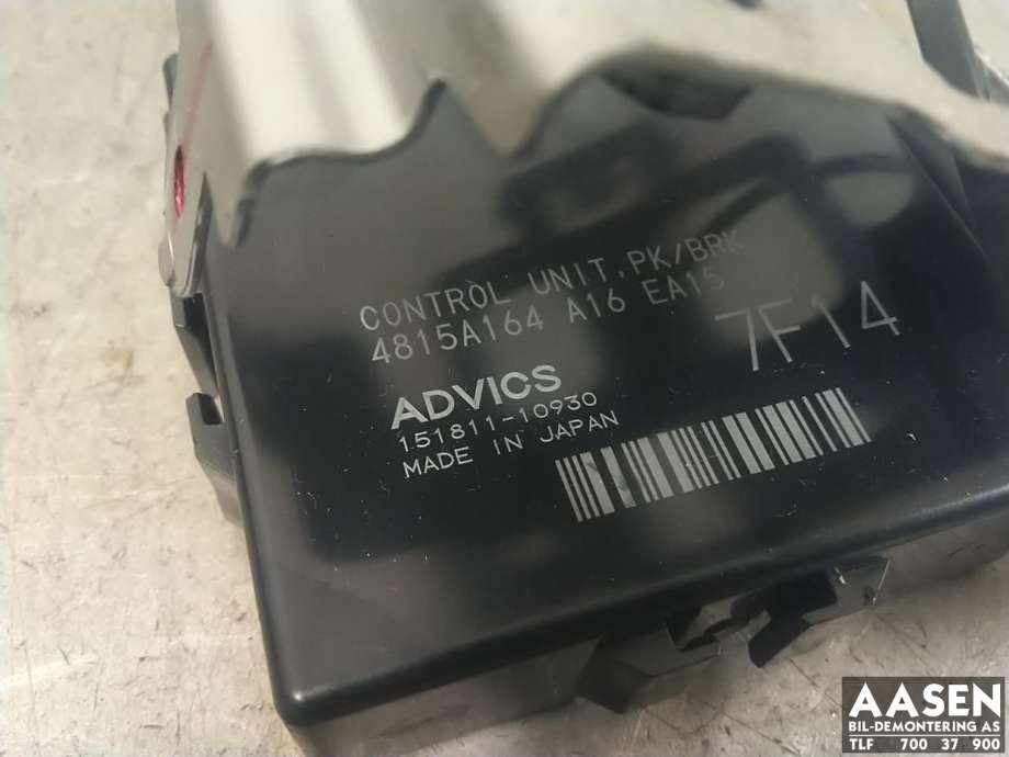 Styreenhet elektrisk parkbrems (EPB - Electric Parking Brake) til Mitsubishi Outlander 2015-->> (Type III, Fase 2) (4815A164|)