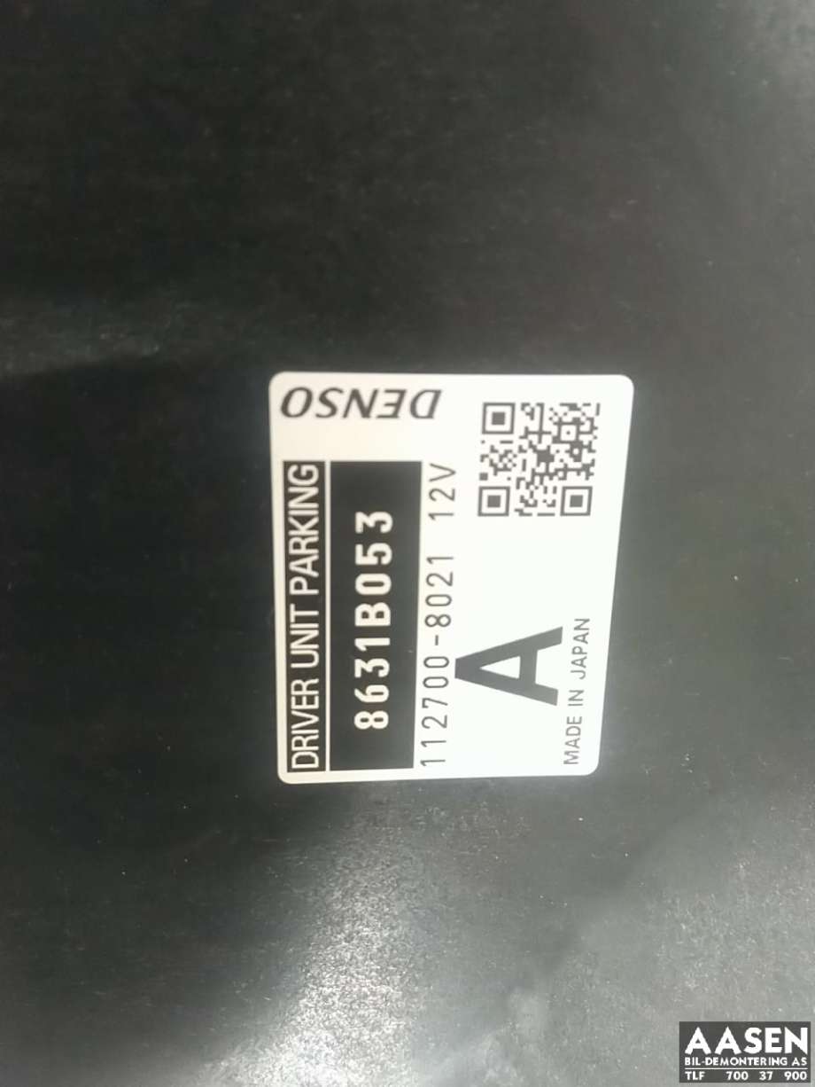 Styreenhet parkering til Mitsubishi Outlander 2015-->> (Type III, Fase 2)  (8631B053|)