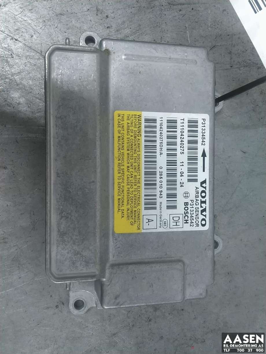 Airbag elektronikk til Volvo V60 2010-2013 (Type I, Fase 1)