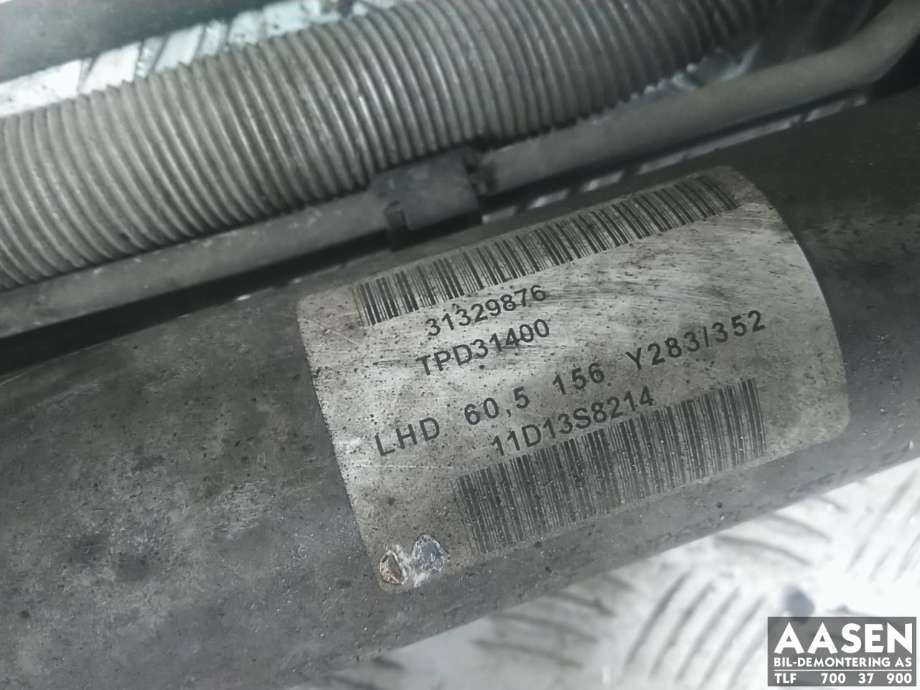Tannstang til Volvo V60 2010-2013 (Type I, Fase 1)  