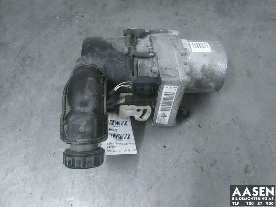 Servo pumpe elektrisk til Peugeot 508, 2011-2014 (Type I, Fase 1)  