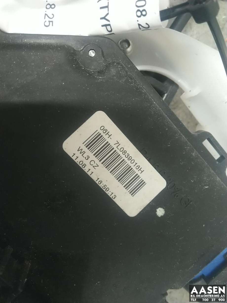 Låsekasse høyre bak til VW Touran 2010-2015 (Type I, Fase 3)  