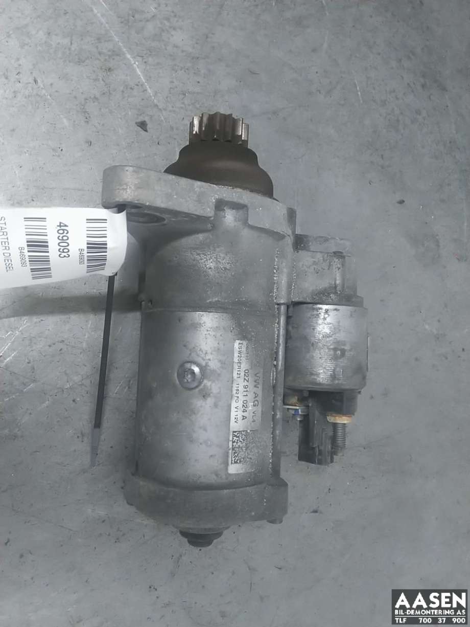 Starter diesel til VW Touran, 2010-2015 (Type I, Fase 3)  