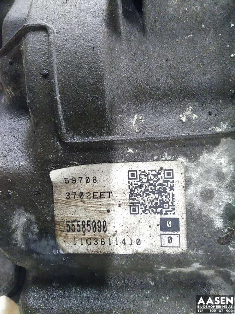 Girkasse 4WD hovedkasse til Opel Insignia A 2009-2014  