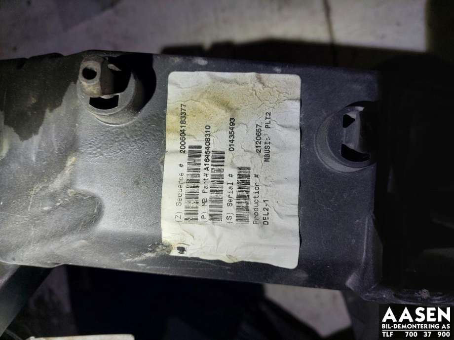 Sikringsboks motorrom til Mercedes ML 2005-2011 (W164) (W164) 