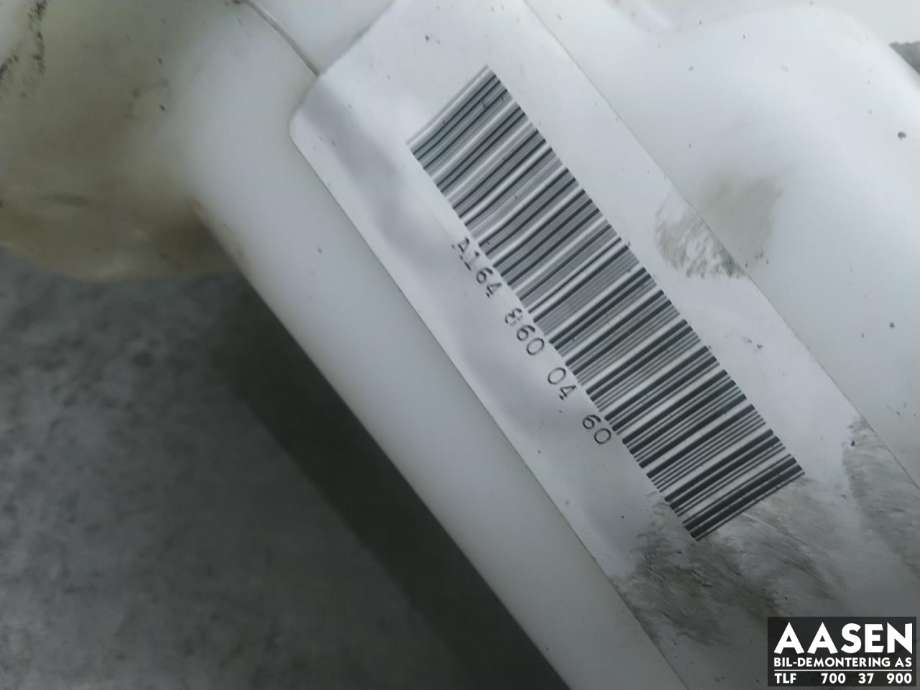 Spylertank foran til Mercedes ML 2005-2011 (W164) (W164) 
