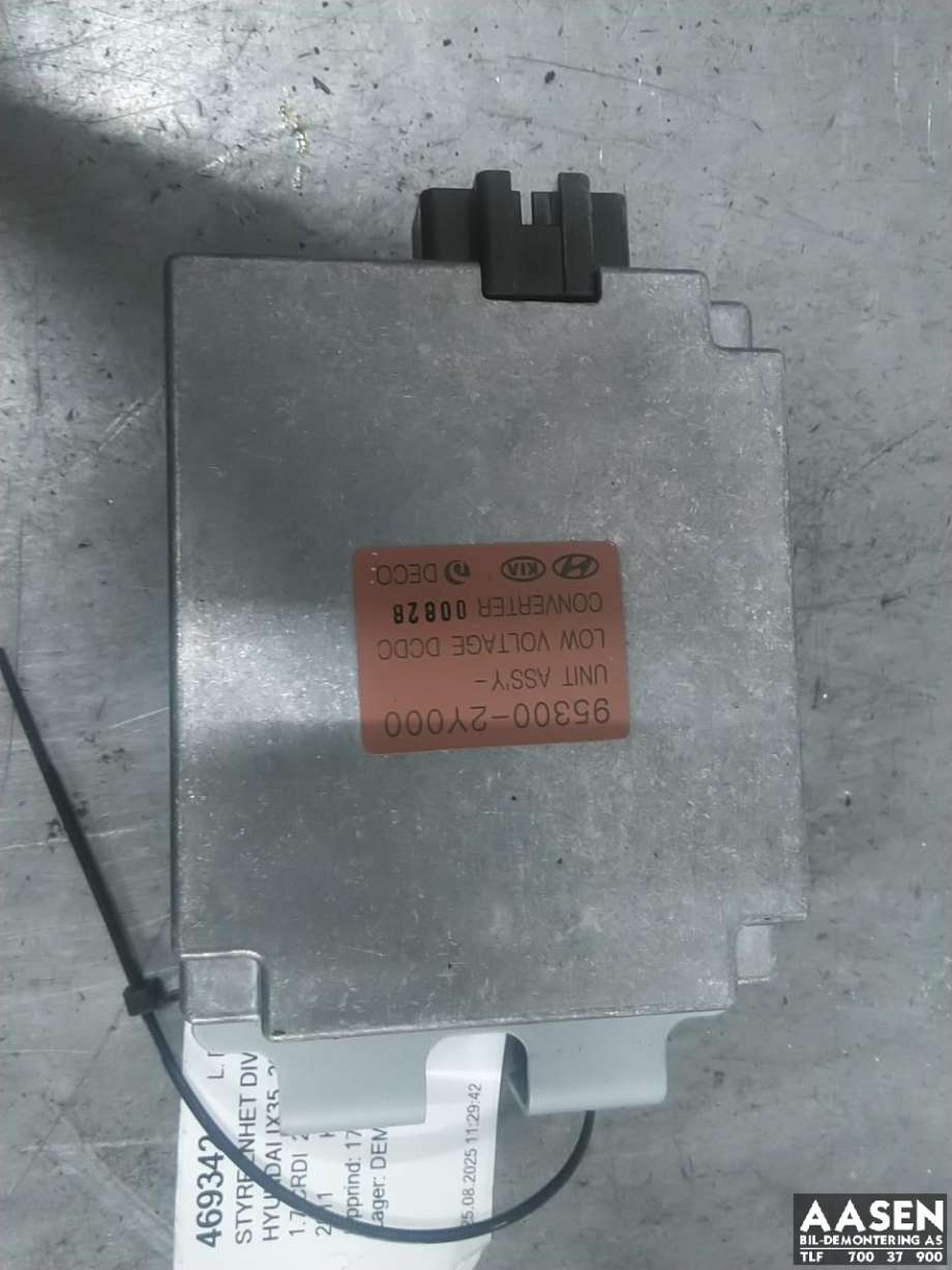 Styreenhet diverse til Hyundai Ix35, 2010-2015