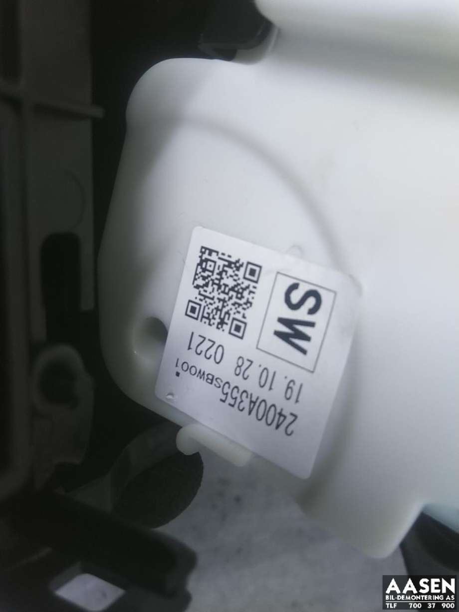 Girstang/girvelger automat til Mitsubishi Outlander 2015-->> (Type III, Fase 2)  (2400A355|)
