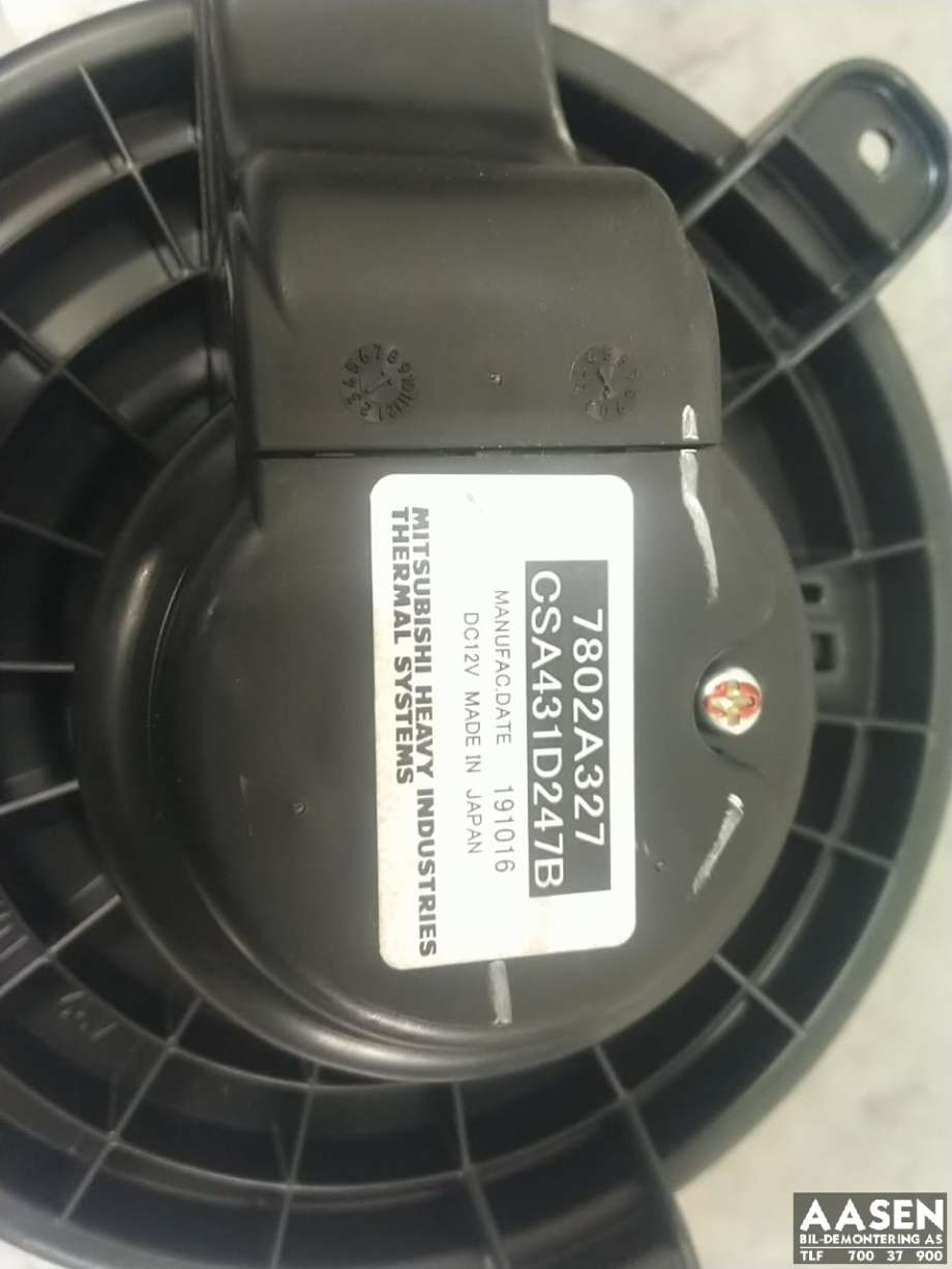 Varmeapparat motor til Mitsubishi Outlander 2015-->> (Type III, Fase 2)  (7802A327|)