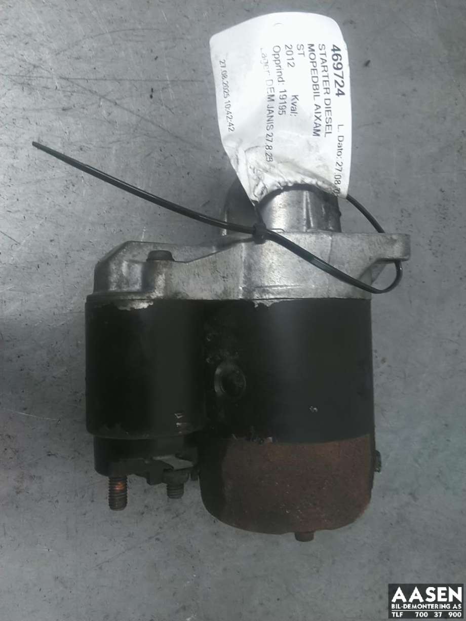Starter diesel til Mopedbil Aixam Sensation, 2016-2019 (S8) (S8) 