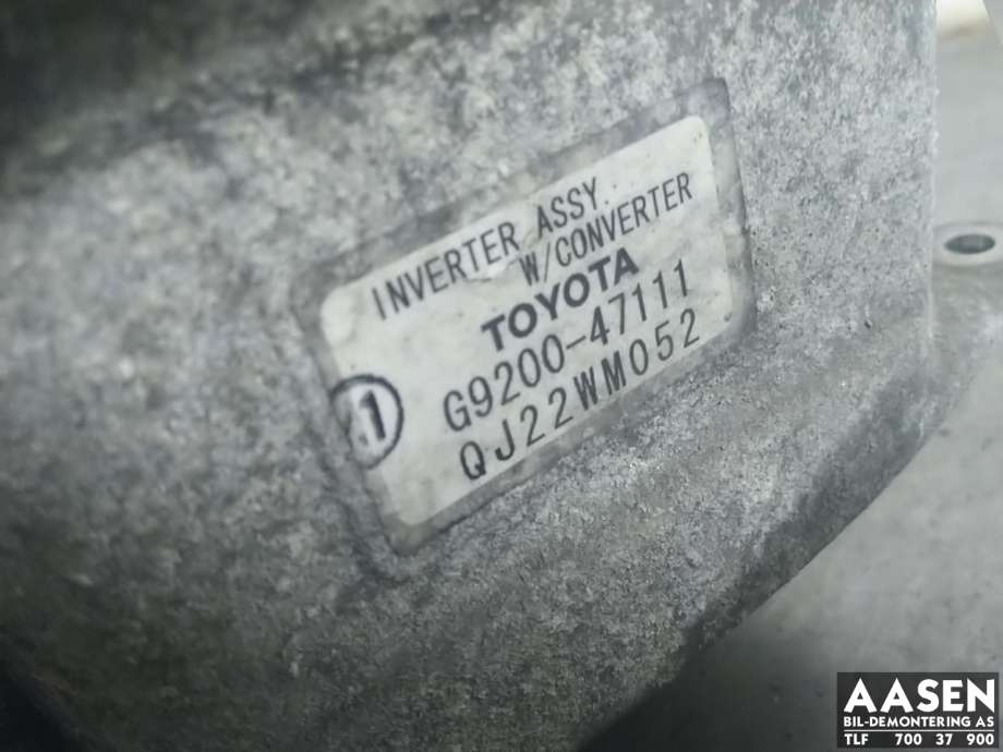 Inverter hybrid til Toyota Prius 2004-2009 (Type II) (COMBI) (COMBI) (G920047121|)