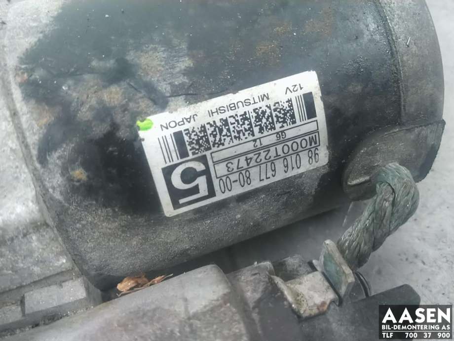 Starter diesel til Peugeot 3008 2016-->> (Type II)  (5802 Z8|5802 EG|)