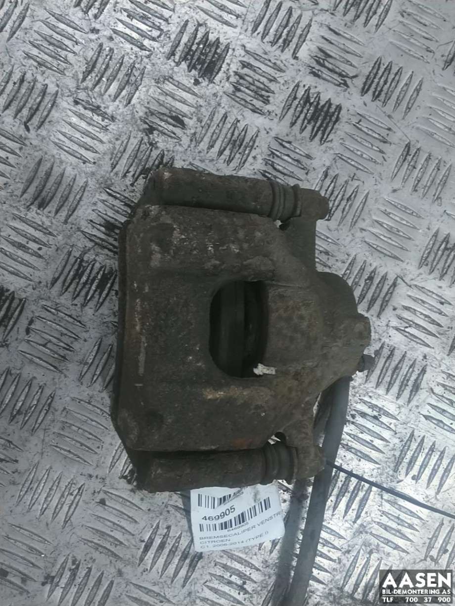 Bremsecaliper venstre foran til Citroën C1, 2006-2014 (Type I)  