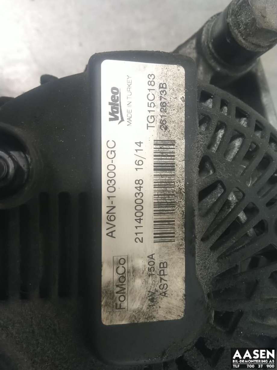 Dynamo diesel til Ford Transit Courier 2014-2018 (Type I, Fase 1)  (2260730|)