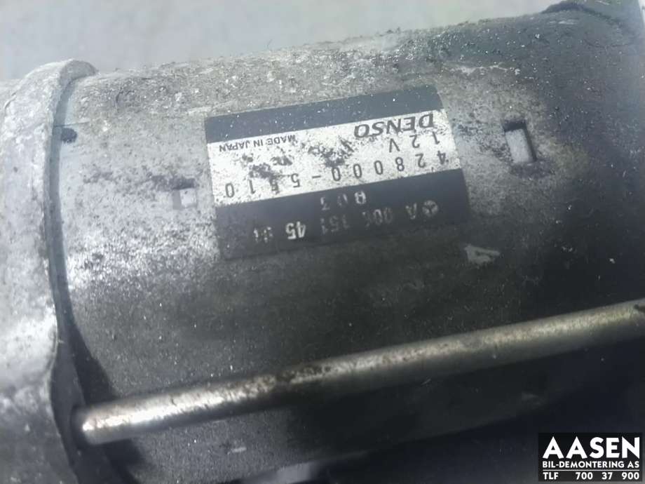 Starter diesel til Mercedes C-Klasse 2011-2014 (Fase 2) (W204) (W204) 