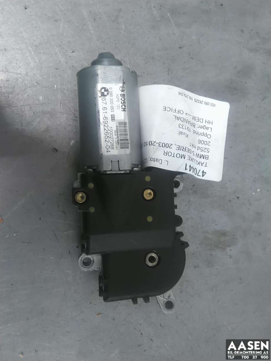 Takluke motor til BMW 5-Serie, 2003-2010 (E60/E61) (E60/E61)