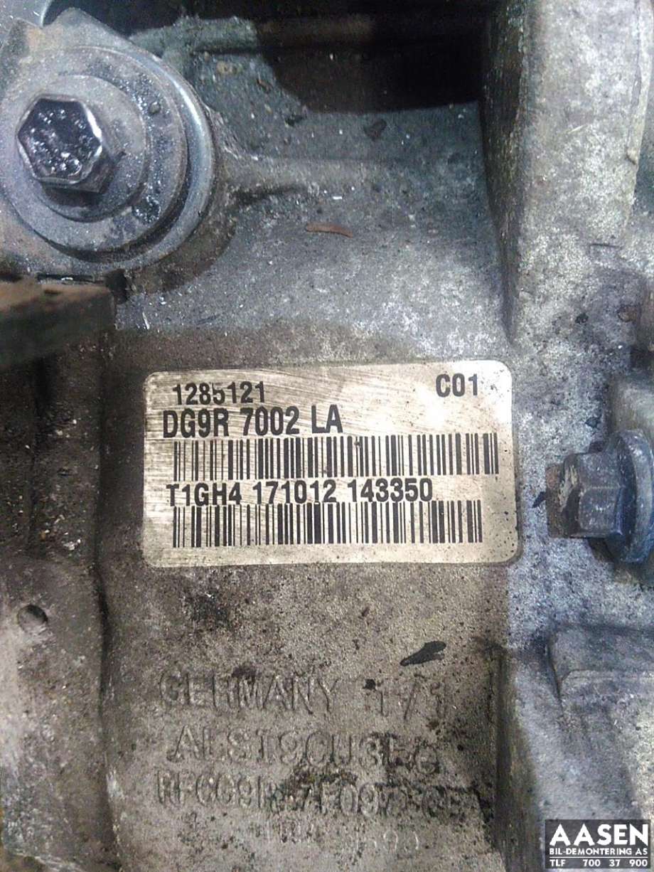Girkasse manuell 6-trinn til Volvo V60 2010-2013 (Type I, Fase 1) (36000614|1285121|)