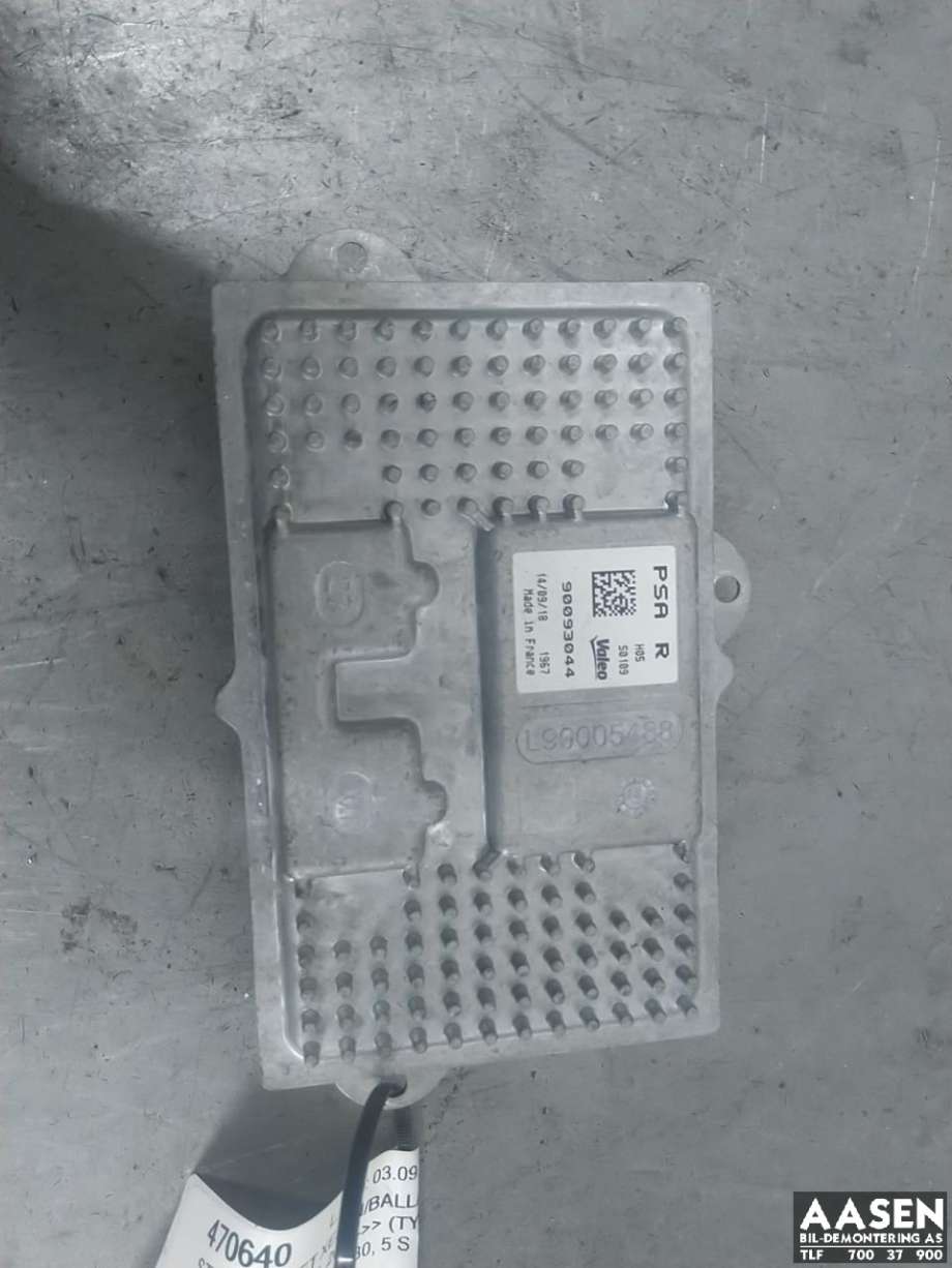 Styreenhet xenon/ballast til Peugeot 3008 2016-->> (Type II) (16 168 792 80|)