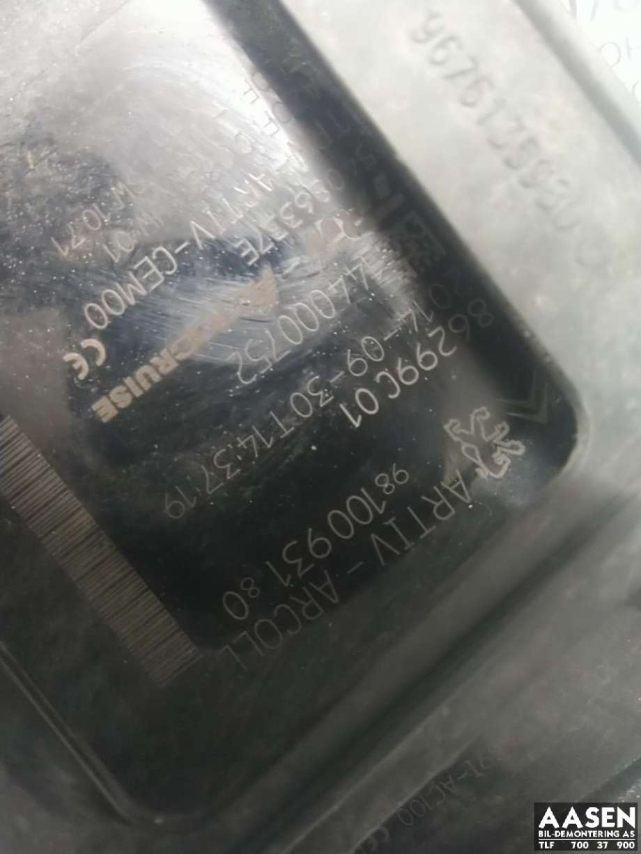 Sensor radar til Peugeot 308 2013-2021 (Type II)