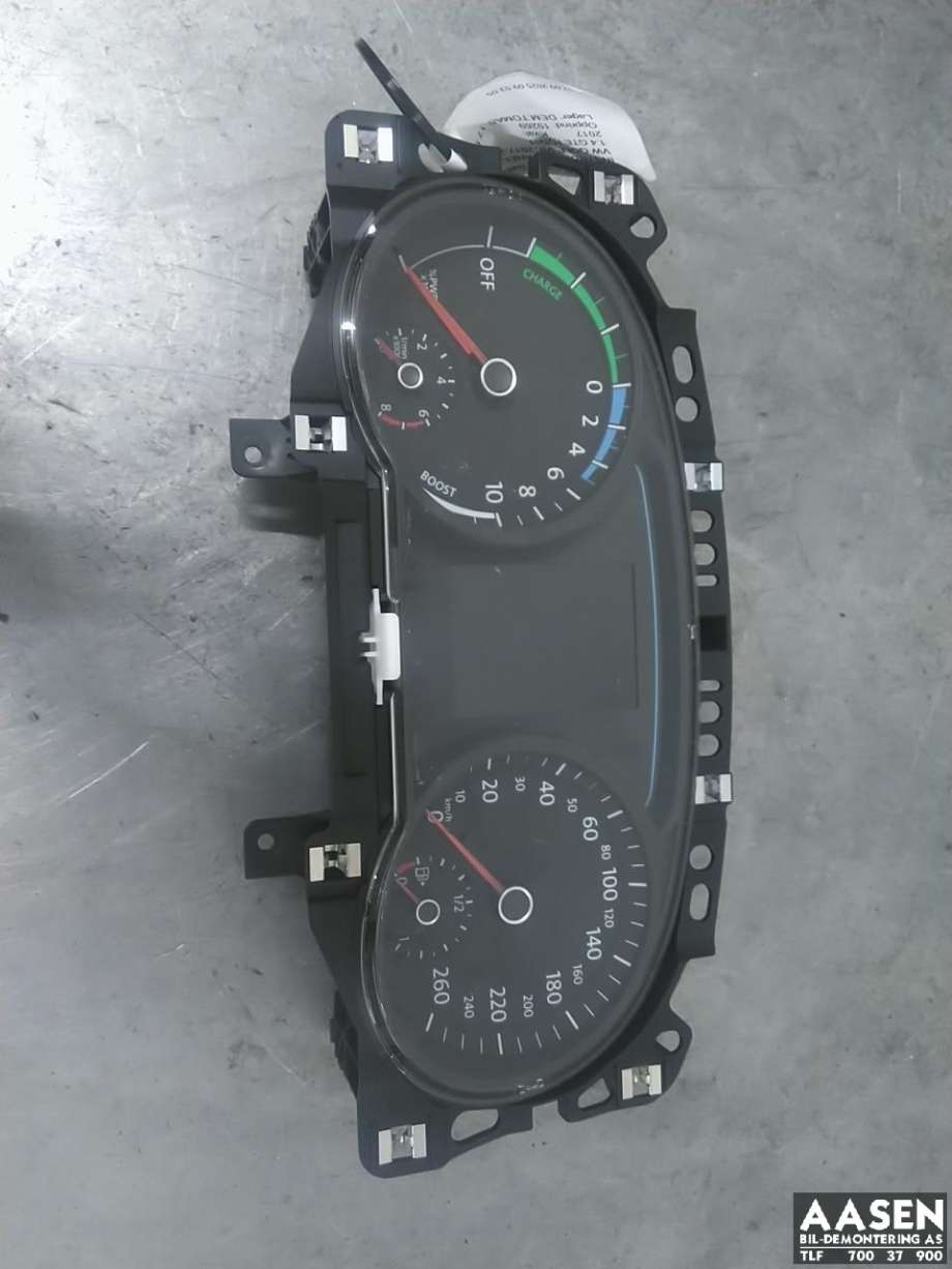 Instrumentpanel til VW Golf VII, 2017-2020 (Fase 2)  (5G1 920 754 B)