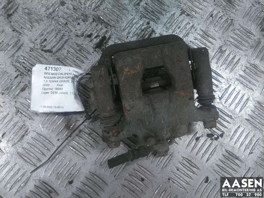 Bremsecaliper høyre bak til Nissan Qashqai 2007-2010 (Type I, Fase 1) (44001EM11A|)
