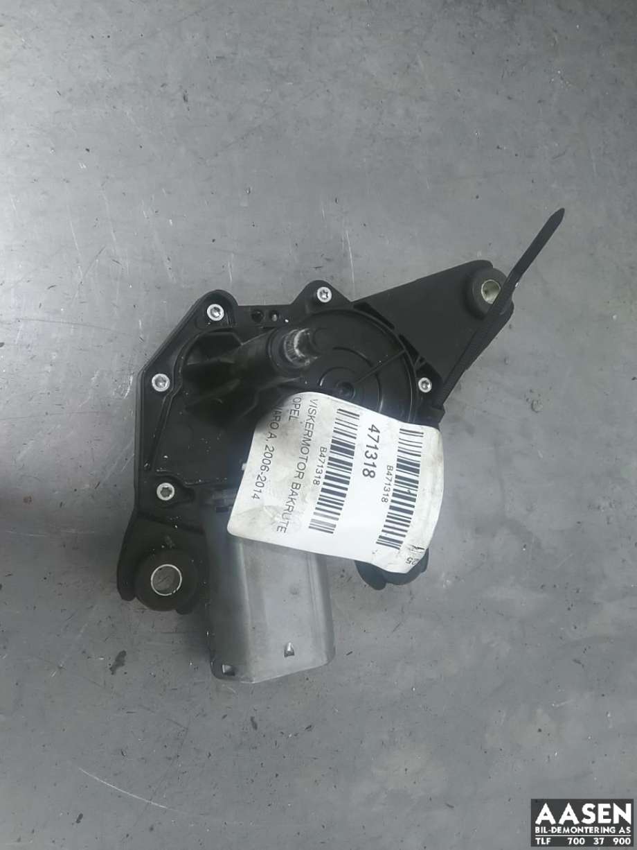 Viskermotor bakrute til Opel Vivaro A 2006-2014