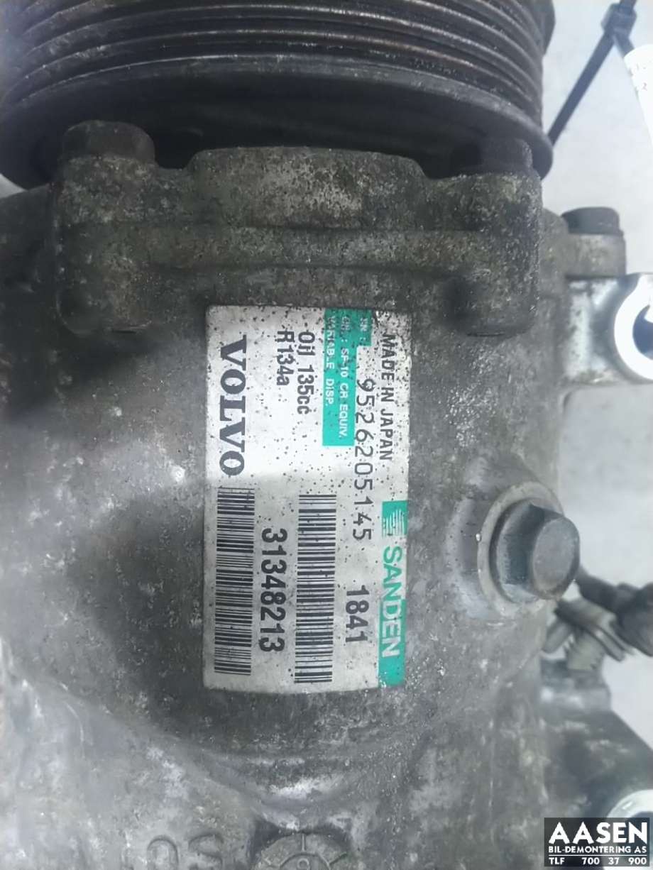 Aircondition kompressor til Volvo V60 2010-2013 (Type I, Fase 1)  (31348213|36001870|)