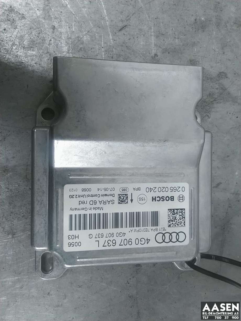 Airbag elektronikk til Audi RS6, 2013-2018  (4G0 907 637 L)