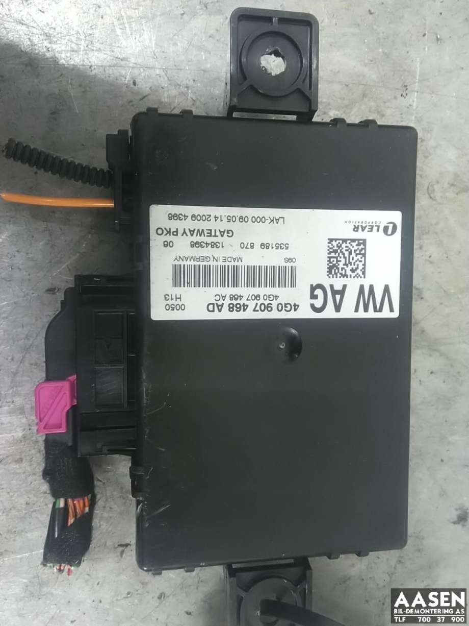 Styreenhet diverse til Audi RS6, 2013-2018  (4G0 907 468 AD)
