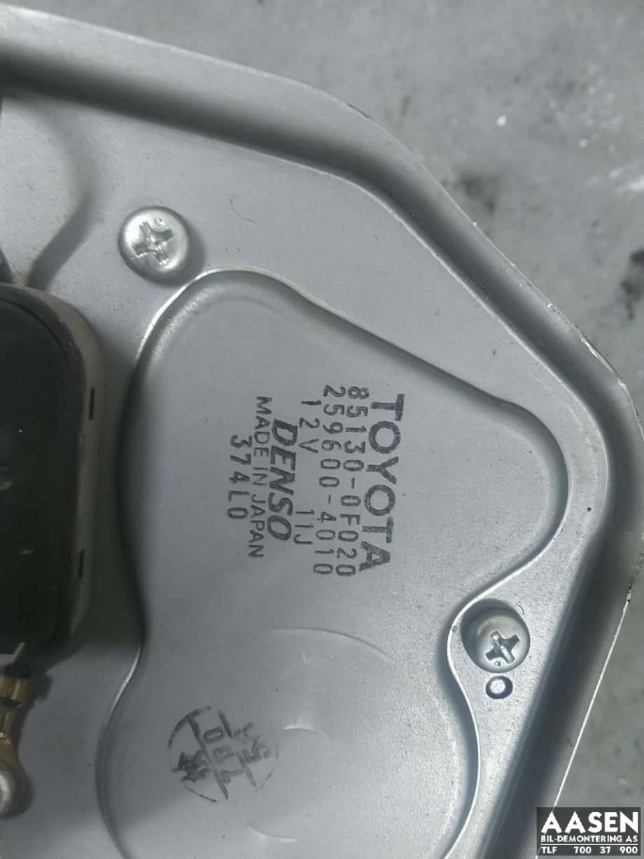 Viskermotor bakrute til Toyota Verso 2004-2009 (Type II)  (851300F020|)