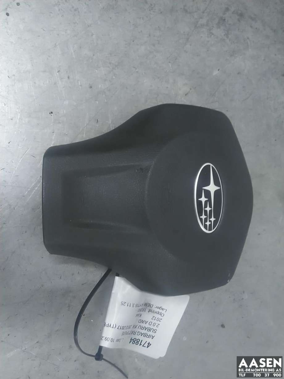 Airbag rattpute til Subaru XV, 2012-2017 (Type I)  