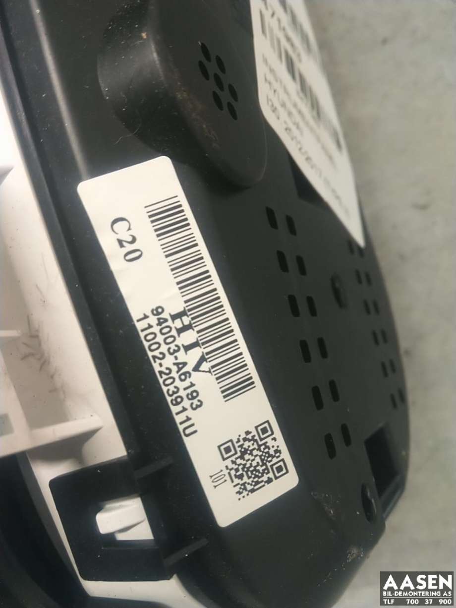 Instrumentpanel til Hyundai i30 2012-2017 (Type II)