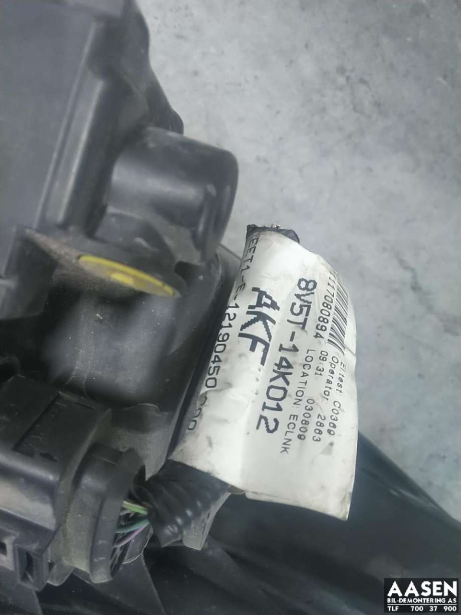 Frontlykt venstre halogen til Ford Fiesta 2008-2012 (Type VI, Fase 1)  (1740028|)