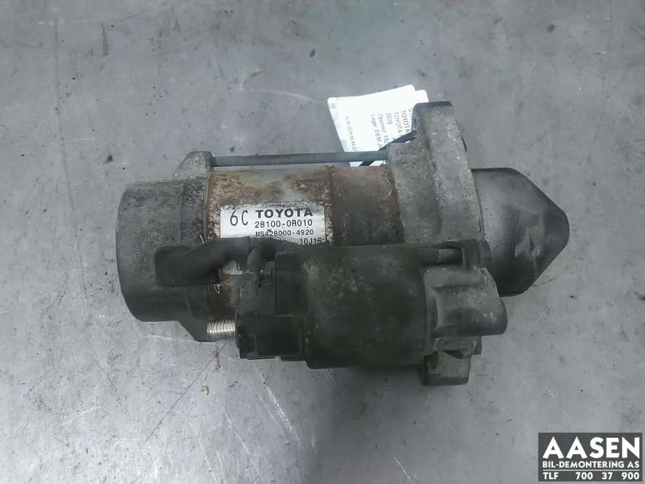 Starter diesel til Toyota RAV4, 2006-2009 (Type III, Fase 1)  (28100-0R010)