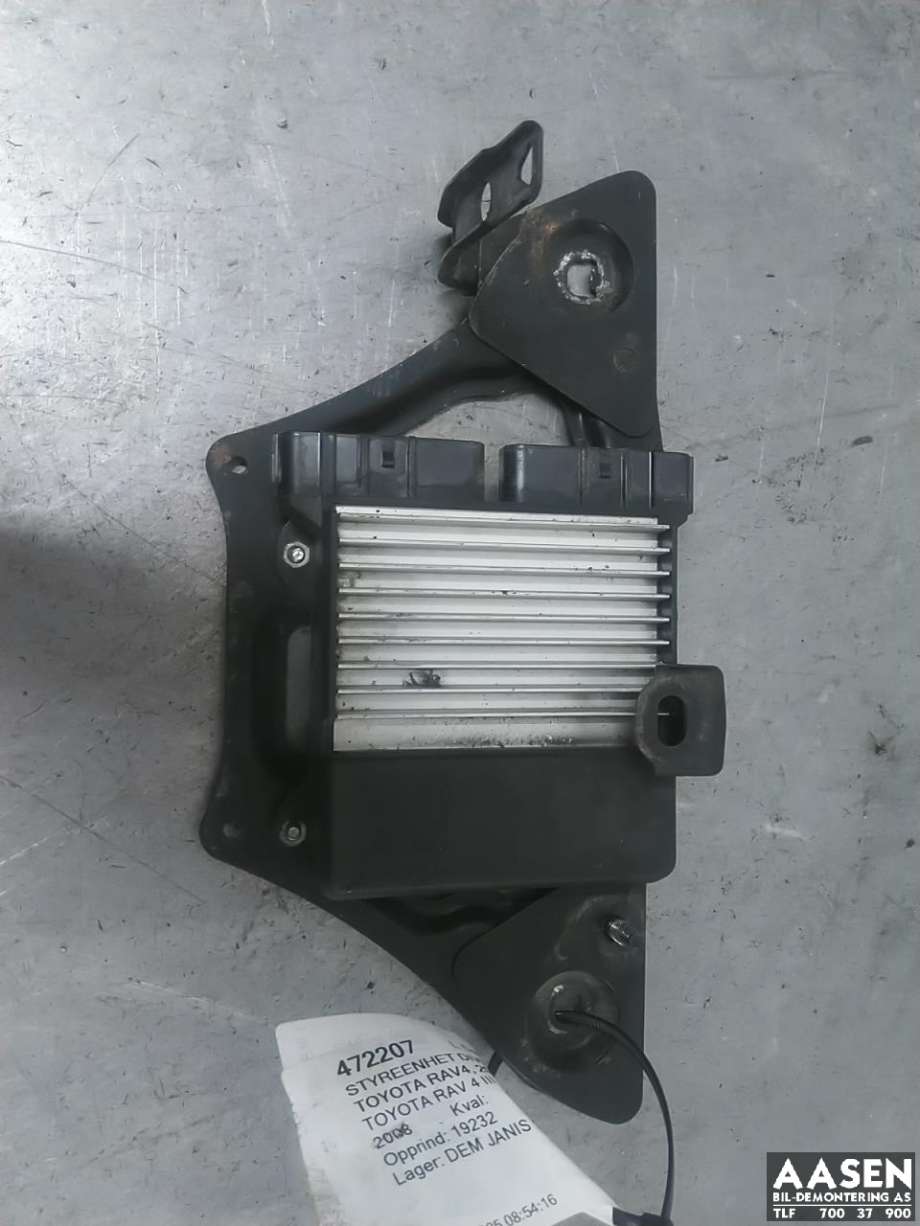 Styreenhet diverse til Toyota RAV4, 2006-2009 (Type III, Fase 1)  