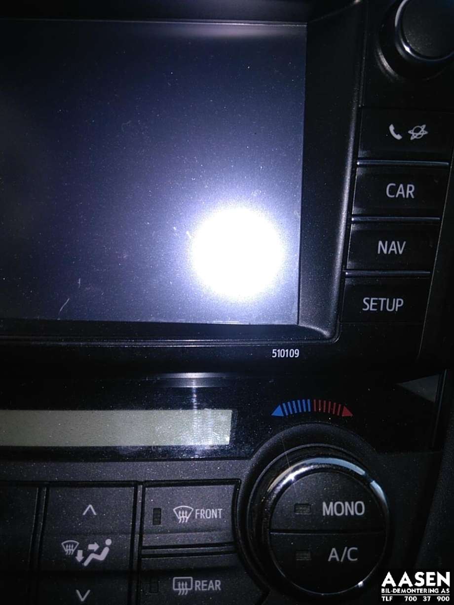 Bilstereo til Toyota RAV4 2016-2019 (Type IV, Fase 2)  (8614042330|)
